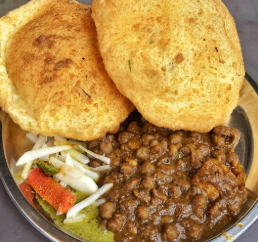 Paneer Chole Bhature